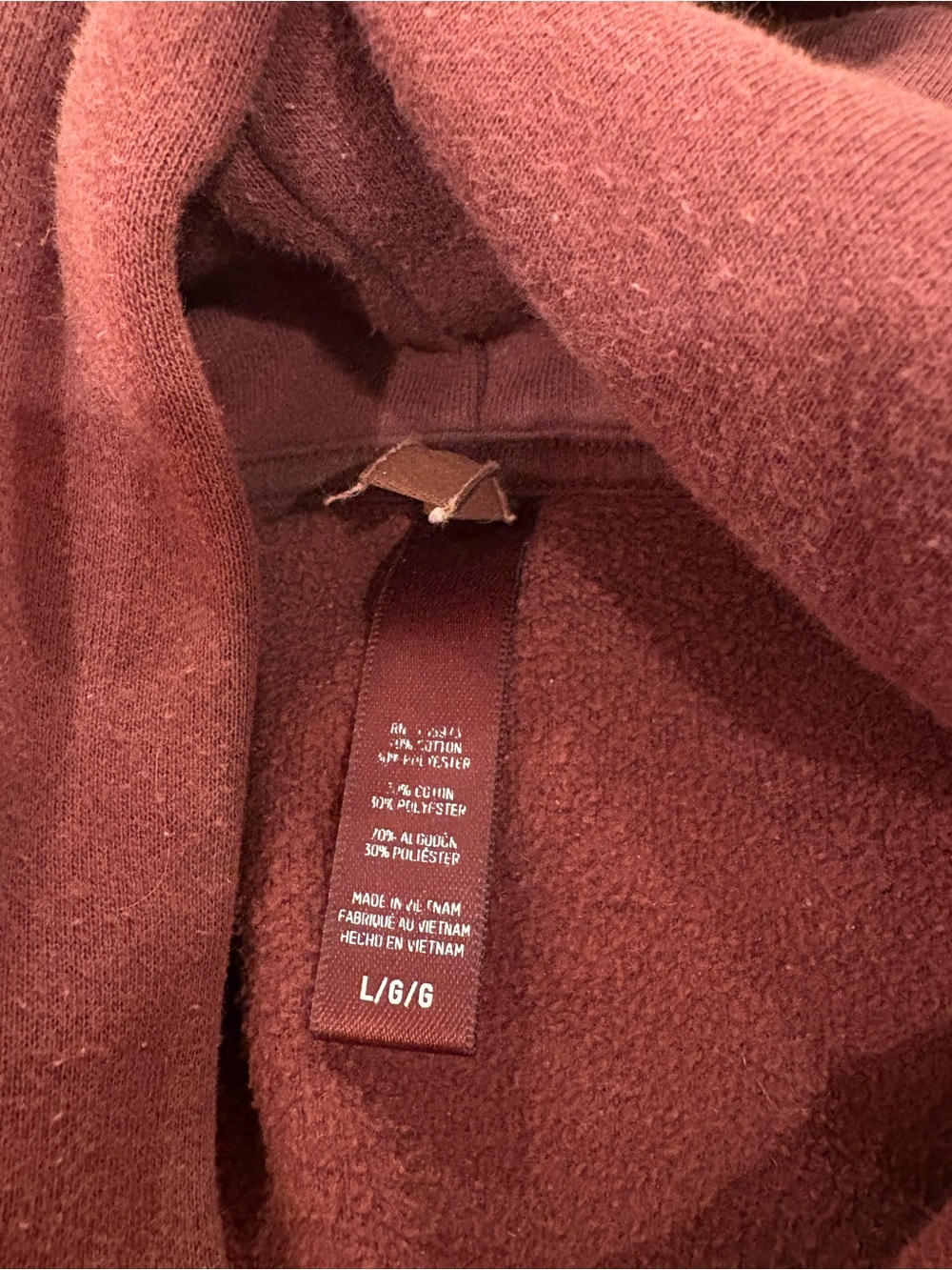 Skims Sweat Set- Merlot - Picture 4 of 7